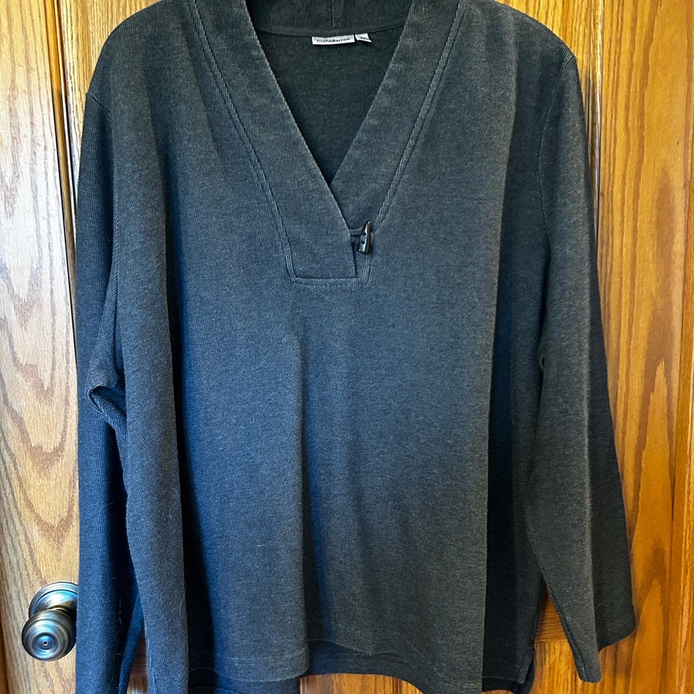 Croft & Barrow gray sweater, size 3x